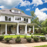 White exterior on a classic southern home