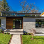 Exterior of Modern Home in Washington DC